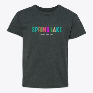Spring Lake New Jersey Color Pop Youth T-shirt