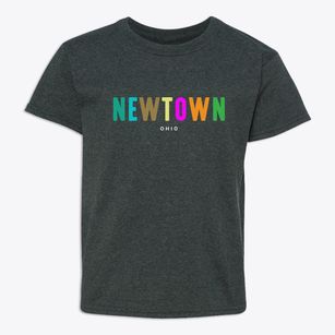 Newtown Ohio Color Pop Youth T-shirt