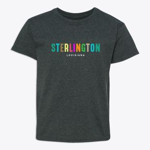 Sterlington Louisiana Color Pop Youth T-shirt