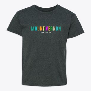 Mount Vernon Kentucky Color Pop Youth T-shirt
