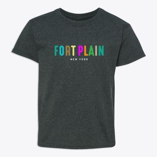 Fort Plain New York Color Pop Youth T-shirt