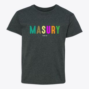 Masury Ohio Color Pop Youth T-shirt