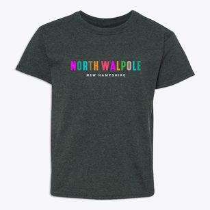North Walpole New Hampshire Color Pop Youth T-shirt