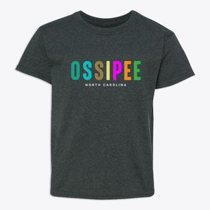 Ossipee North Carolina Color Pop Youth T-shirt