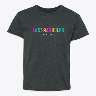 East Randolph New York Color Pop Youth T-shirt