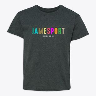 Jamesport Missouri Color Pop Youth T-shirt