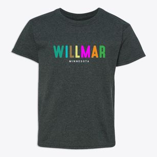Willmar Minnesota Color Pop Youth T-shirt