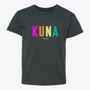 Kuna Idaho Color Pop Youth T-shirt