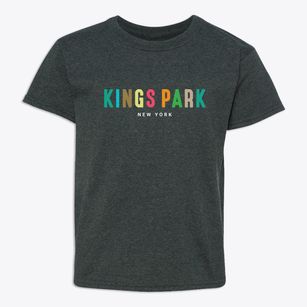 Kings Park New York Color Pop Youth T-shirt