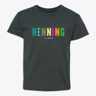 Henning Illinois Color Pop Youth T-shirt