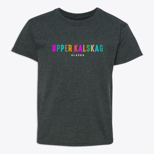 Upper Kalskag Alaska Color Pop Youth T-shirt