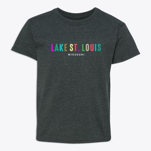 Lake St. Louis Missouri Color Pop Youth T-shirt