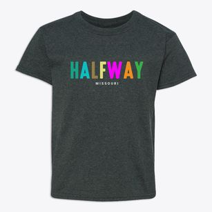 Halfway Missouri Color Pop Youth T-shirt