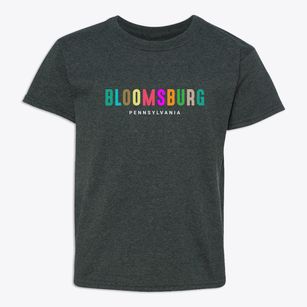 Bloomsburg Pennsylvania Color Pop Youth T-shirt