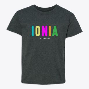 Ionia Missouri Color Pop Youth T-shirt