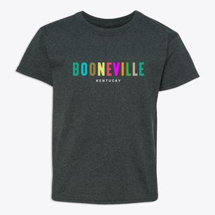 Booneville Kentucky Color Pop Youth T-shirt