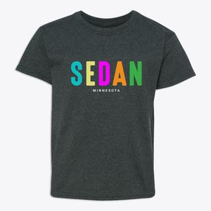 Sedan Minnesota Color Pop Youth T-shirt