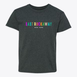 East Rockaway New York Color Pop Youth T-shirt
