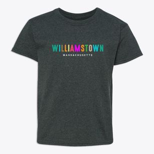 Williamstown Massachusetts Color Pop Youth T-shirt