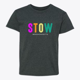 Stow Massachusetts Color Pop Youth T-shirt