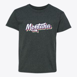  Montana Retro Candy Vibes Youth T-shirt