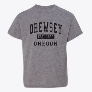 Drewsey Oregon Classic Established Youth T-shirt