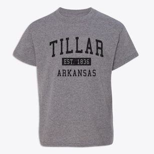 Tillar Arkansas Classic Established Youth T-shirt
