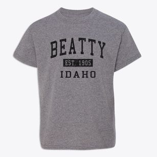 Beatty Idaho Classic Established Youth T-shirt
