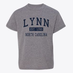 Lynn North Carolina Classic Established Youth T-shirt