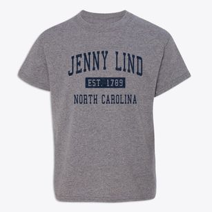 Jenny Lind North Carolina Classic Established Youth T-shirt