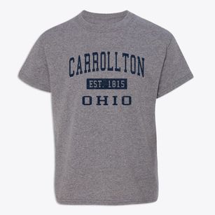 Carrollton Ohio Classic Established Youth T-shirt