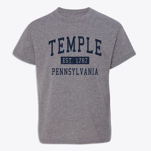 Temple Pennsylvania Classic Established Youth T-shirt
