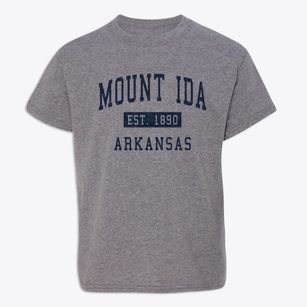 Mount Ida Arkansas Classic Established Youth T-shirt