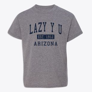 Lazy Y U Arizona Classic Established Youth T-shirt