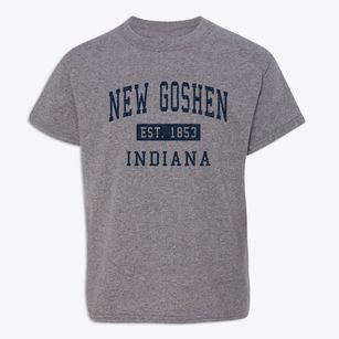 New Goshen Indiana Classic Established Youth T-shirt