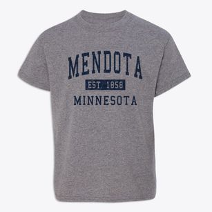 Mendota Minnesota Classic Established Youth T-shirt
