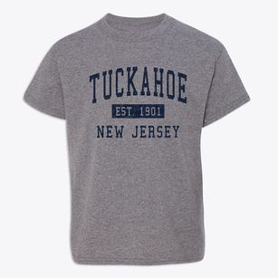 Tuckahoe New Jersey Classic Established Youth T-shirt