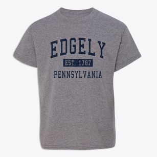 Edgely Pennsylvania Classic Established Youth T-shirt