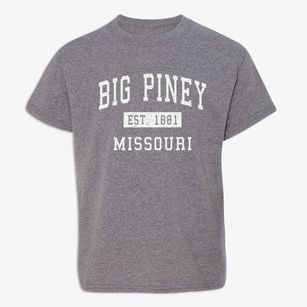 Big Piney Missouri Classic Established Youth T-shirt