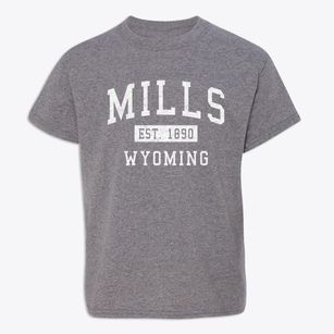 Mills Wyoming Classic Established Youth T-shirt