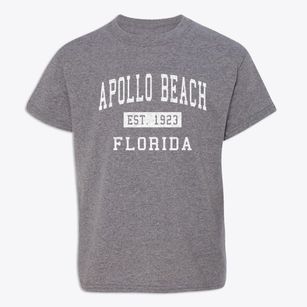 Apollo Beach Florida Classic Established Youth T-shirt