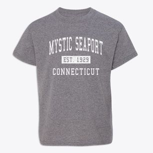 Mystic Seaport Connecticut Classic Established Youth T-shirt