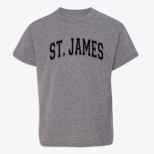 St James Parish Varsity Arch Youth T-shirt