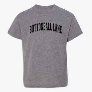 Buttonball Lane Elementary School Varsity Arch Youth T-shirt