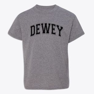 Dewey Elementary School Varsity Arch Youth T-shirt