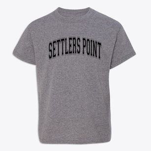 Settlers Point Elementary School Varsity Arch Youth T-shirt
