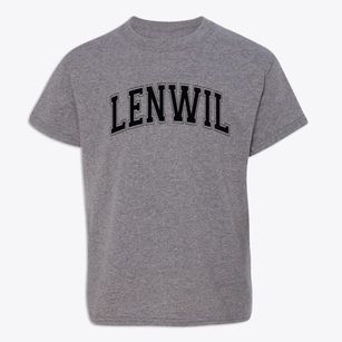 Lenwil Elementary School Varsity Arch Youth T-shirt