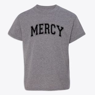 Mercy Montessori Center School Varsity Arch Youth T-shirt