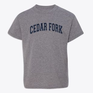 Cedar Fork Elementary School Varsity Arch Youth T-shirt