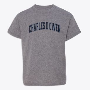Charles D Owen Middle School Varsity Arch Youth T-shirt